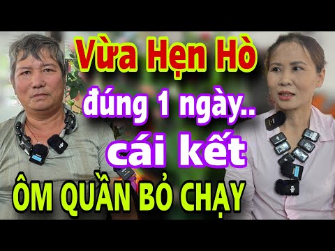 Vừa Hẹn Hò Đúng 1 Ngày Gặp Ngay Em Ve Ôm Quần Bỏ Chạy