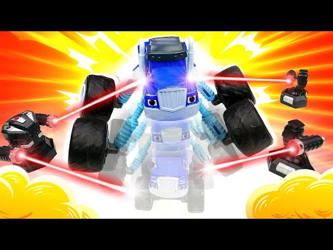 🚗💥 ¡Crusher se Ha Vuelto Gigante! | Juegos de Coches para Niños