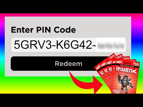 roblox card pin codes