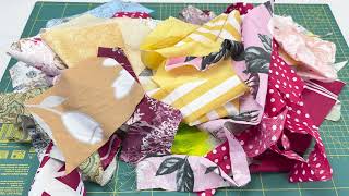 After looking at this beautiful piece, you will never throw away scraps of fabric / Sewing tips