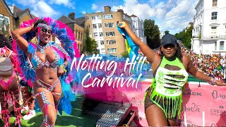 OMG  😱 My fiirst Notting Carnival in costume!! I didn't know it would be like this! 😭