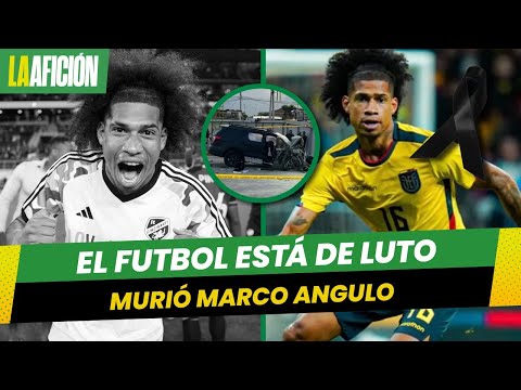 Muere Marco Angulo, futbolista que estuvo hospitalizado más de un mes tras un accidente de tránsito