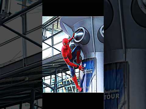 Spider-Man vs Falcon & Bucky 🔥 | Civil War [Part-23] | #shorts #marvel