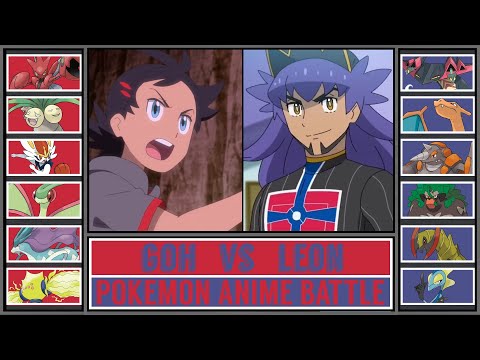 Pokémon Anime Battle: GOH vs LEON