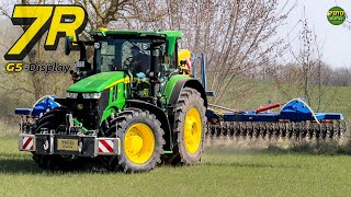 Let’s Drive John Deere 7R mit G5 | 9 Meter GST bei 20 km/h🚀 | 7810 Diaries 4K