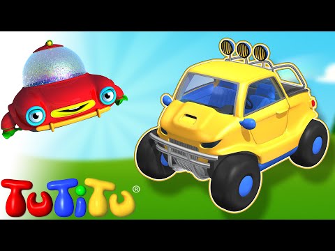 🎁TuTiTu Builds a Jeep 🤩Fun Toddler Learning with Easy Toy Building Activities🍿