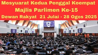 (LIVE) Sidang Parlimen 06/08/2025 - Sesi Pagi