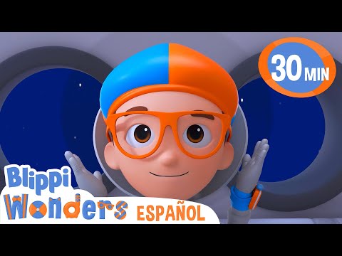 Blippi es un astronauta 🧑‍🚀| Caricaturas infantiles | Moonbug en Español - Blippi Wonders