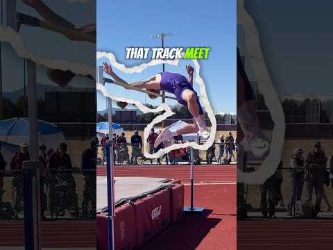 My Season opening track meet did not go as expected🤯 high jump #highjump #trackandfield