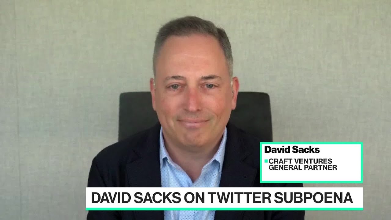 David Sacks Calls Twitter Subpoena ‘Harassment’￼