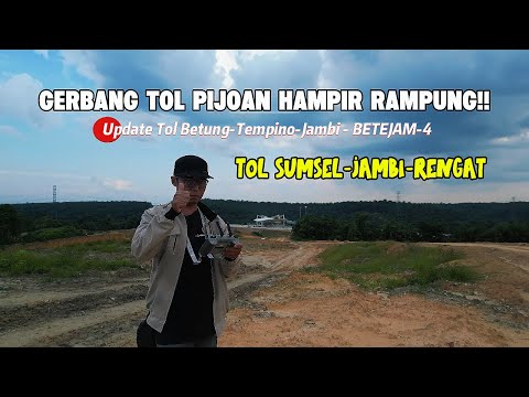 Update Terkini - Gerbang Tol Pijoan Hampir Selesai! Kanopi dan Tulisan sudah Terpasang