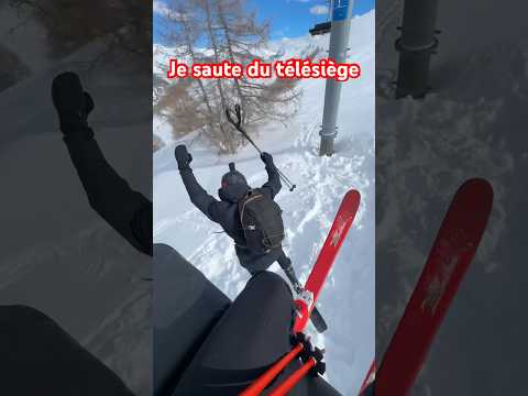 Ne jamais faire de défi avec son frère 😤 #sauts #skiing #ski