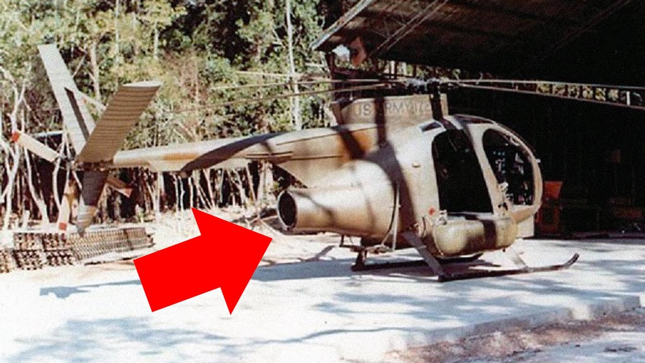 America's First Black Helicopter - The Vietnam War's Stealth Helicopter