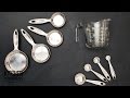 Measuring Ingredients Techniques
