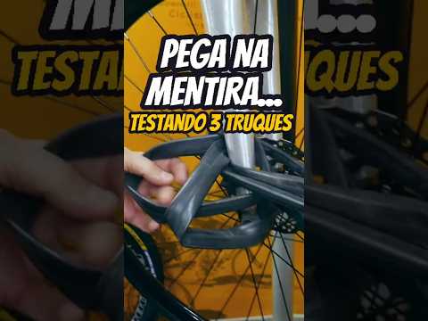 Testando 3 vídeos da internet sobre truques para a bike. Pedaleria