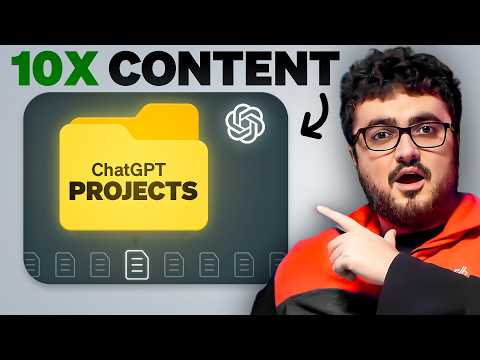 New ChatGPT Projects Is AMAZING For Content Generation