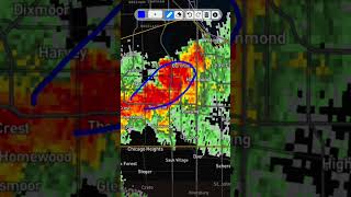 🚨 SEVERE THUNDERSTORM WARNING NOW ⚡ Cook County IL | Dangerous Storm Incoming!