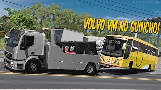 GUINCHANDO UM ONIBUS COM O VOLVO VM - ETS 2 1.55 MODS BR