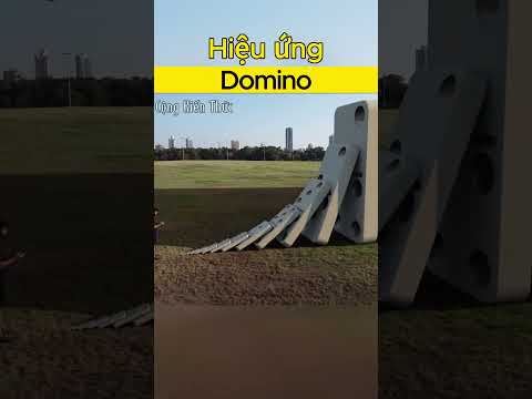 Hiệu ứng Domino #congkienthuc #shorts