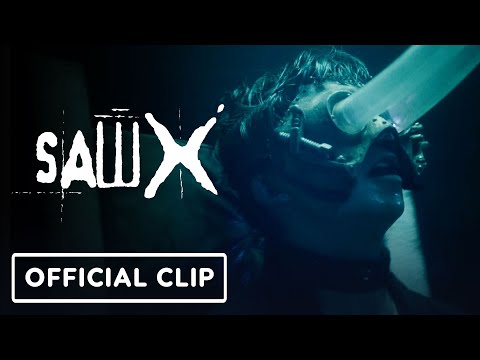 SAW X - Official 'Eyeball Trap' Clip (2023) Tobin Bell, Synnøve Macody Lund, Steven Brand