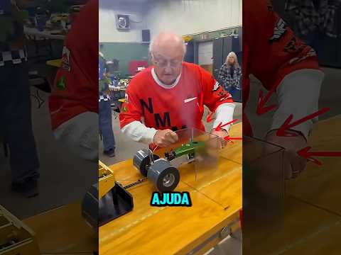 Esse mini trator PUXA TONELADAS! 🚜