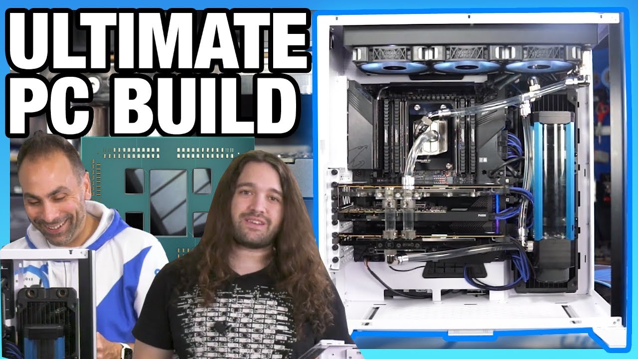 24K AMD Threadripper Workstation w/ Water Cooling, ft. BPS Customs