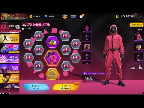 SQUID GAME RING EVENT FREE FIRE🔴 FF LIVE TEAMCODE GIVEAWAY #freefire #sudipsarkar #shorts #hacker