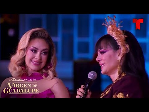 Recordamos el regalo que Aracely Arámbula le dio a Maribel Guardia frente a la Virgen de Guadalupe