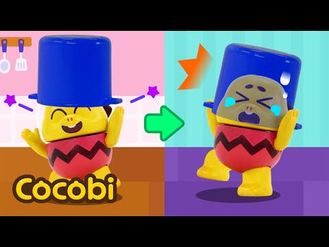 The Pot is Stuck on My Head! Help Me😭 + More Fun Songs for Kids | Cocobi