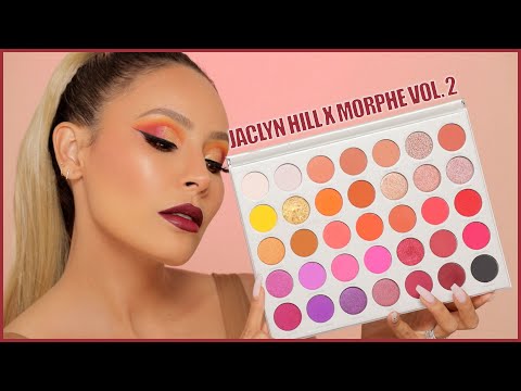 Testing Out The Jaclyn Hill Morphe Volume 2 Palette