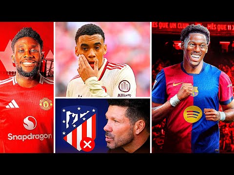 Manchester United HIJACKS ALPHONSO DAVIES! David to BARCA! What’s next for MUSIALA? Simeone SACKED?