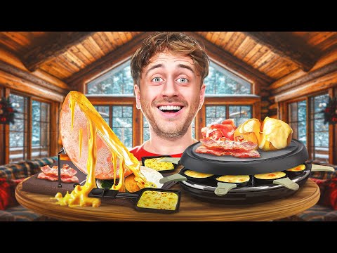 Je DÉGUSTE une RACLETTE en solo 🧀 (et c'est très bon délire)