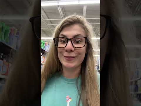 SHOPPING AT WALMART FOR OUR FIRST CAMPING TRIP!