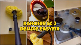 Karcher SC 2 Deluxe Easyfix Buharlı Temizlik Makinası Deneyimim  #karcher #reklam #kutuaçılımı