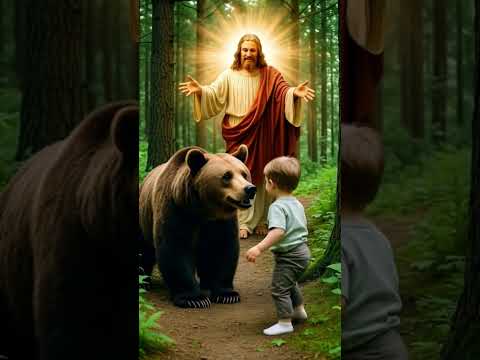 "Jesus Miracle of Love: The Bear and the Child"#love