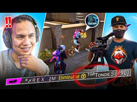 Real Tonde Gamer In My Game 😮 Top 1 Grandmaster Lobby -Garena Free Fire