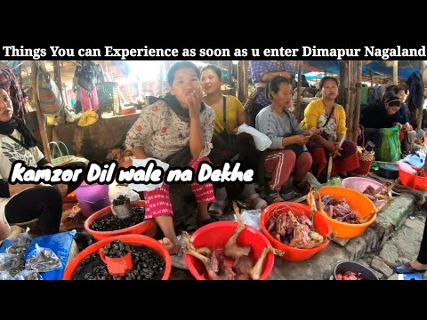 Uncommon Meats are Sold Here | Dimapur Nagaland Super Market | My 1st Visit | Northeast India | Ep 1