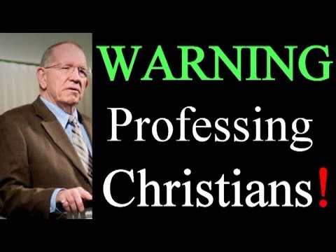 Warning to Professing Christians - Albert N. Martin / Christian Audio Sermon