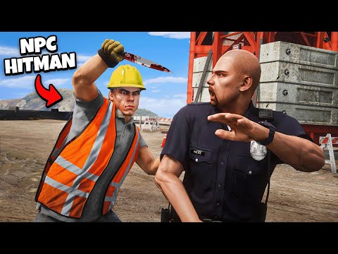 I Became an NPC Hitman in GTA RP!