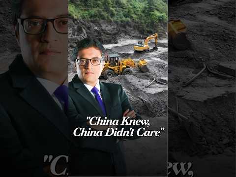 SCIENTIFIC PROOF: Arnab Goswami Confronts Beijing Over Ignored Warnings And Deadly Himalayan Floods
