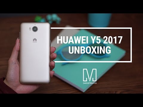 (ENGLISH) Huawei Y5 2017 Unboxing & Hands On