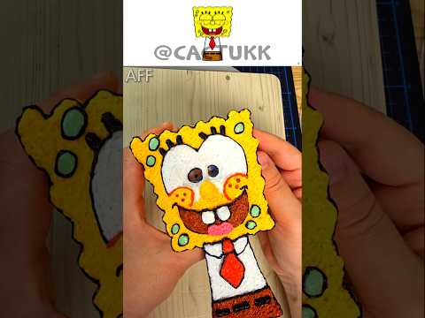 I made a Incredibox Sprunki OC: SpongeBob @cactukk with 3D PEN