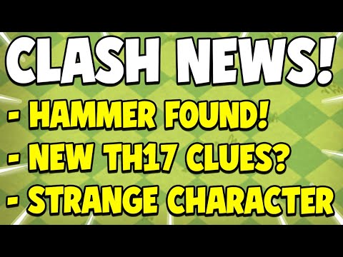 *Clash of Clans News* Hammer Jam Update - Town Hall 17 Blueprint? - Strange Character