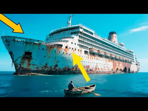 TOP 50 Abandoned Ships Caught on Camera —  Will Haunt You! 😱