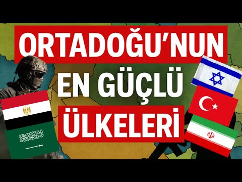 ORTADOĞUNUN EN GÜÇLÜ ÜLKELERİ | Türkiye kaçıncı sırada?