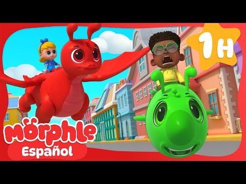 Jugando voto con Morphle y Orphle 🟢🔴| Caricaturas infantiles | Moonbug en Español - Morphle