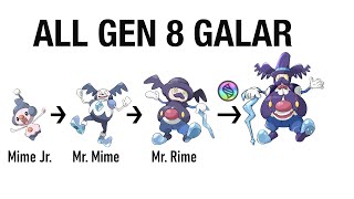 I Spent 30 Days Drawing ALL Missing Pokemon Evolutions! GEN 8 GALAR Region.