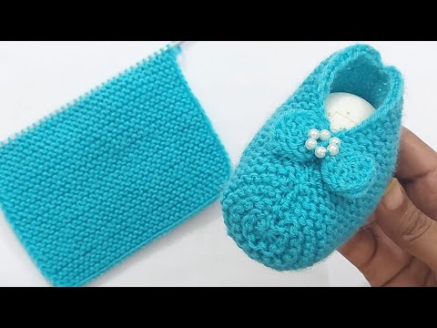 Easy Knitting Baby Shoes , Socks , Booties