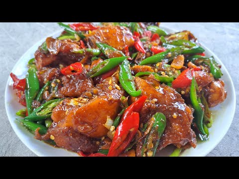 RESEP AYAM KECAP CABE IJO PEDAS MANIS