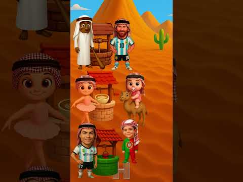 هل سيعثر رونالدو على ابنه في الصحراء؟😱🐫 – رونالدو🐐،ميسي🥶،سبيد🤩،باليرينا💃،سحور🏏🔥